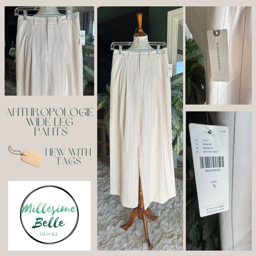 Anthropologie Wide Leg Pants